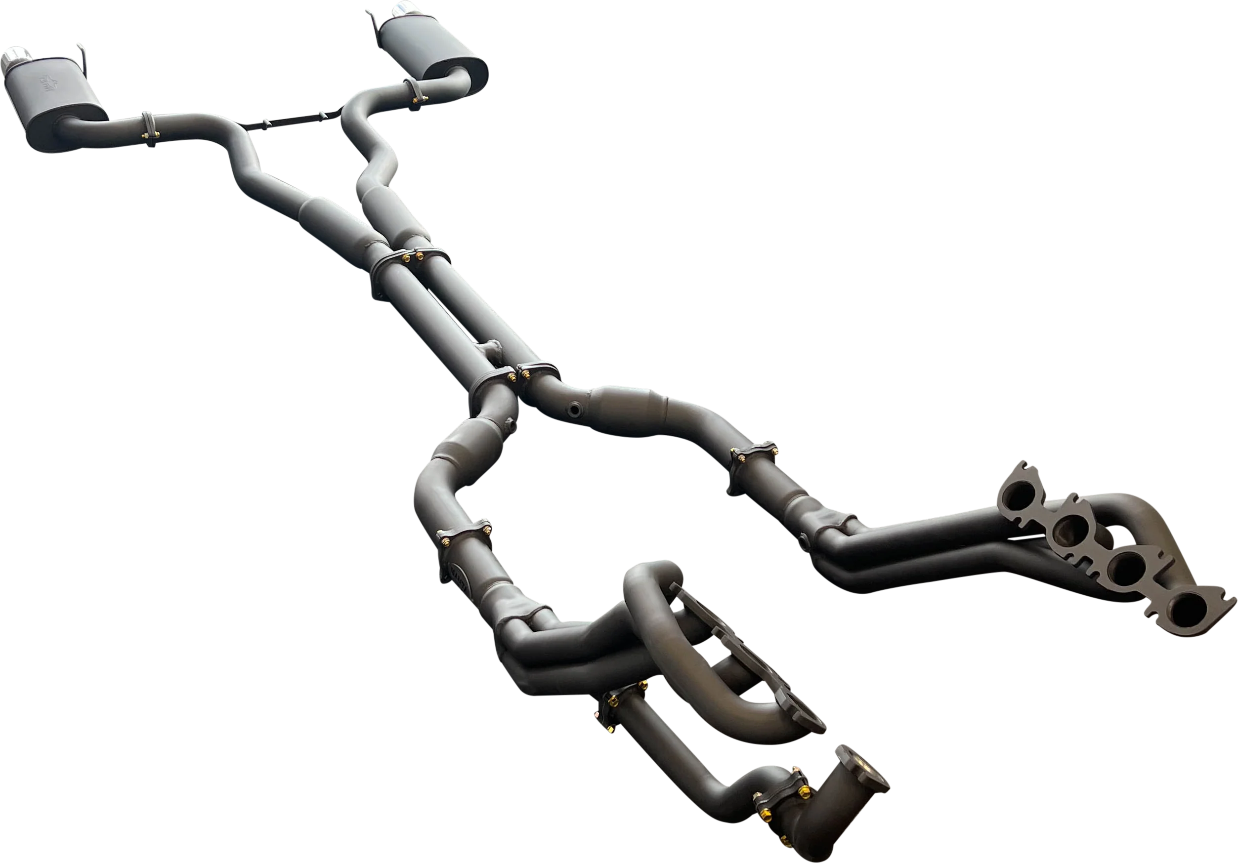 Manta | Twin 3″ Full Exhaust System with 1 7/8″ Headers Twin Tips | Ford Mustang FM S550 5.0L V8 Coupe 2015–2017 - Image 7