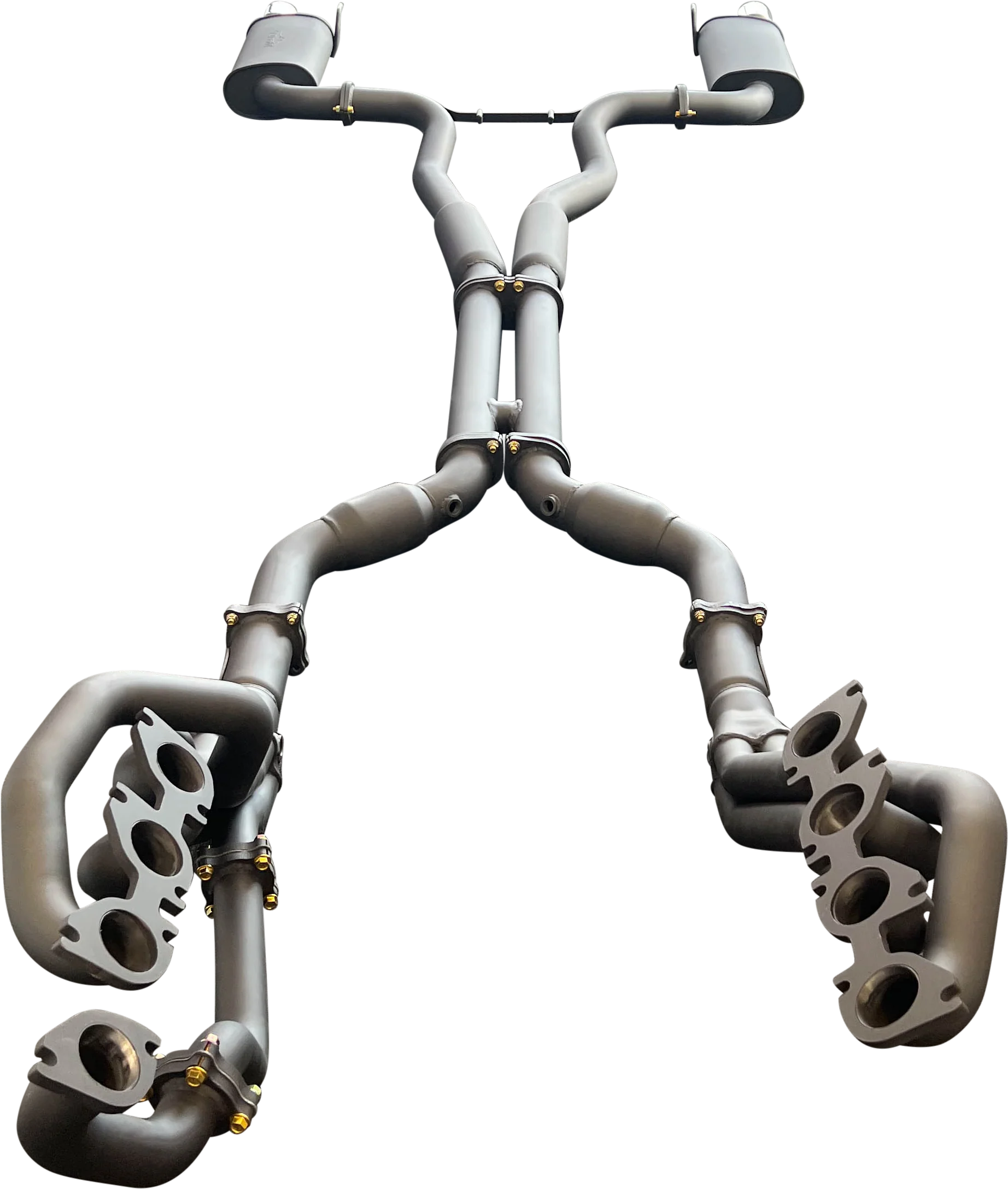 Manta | Twin 3″ Full Exhaust System with 1 7/8″ Headers Twin Tips | Ford Mustang FM S550 5.0L V8 Coupe 2015–2017 - Image 8