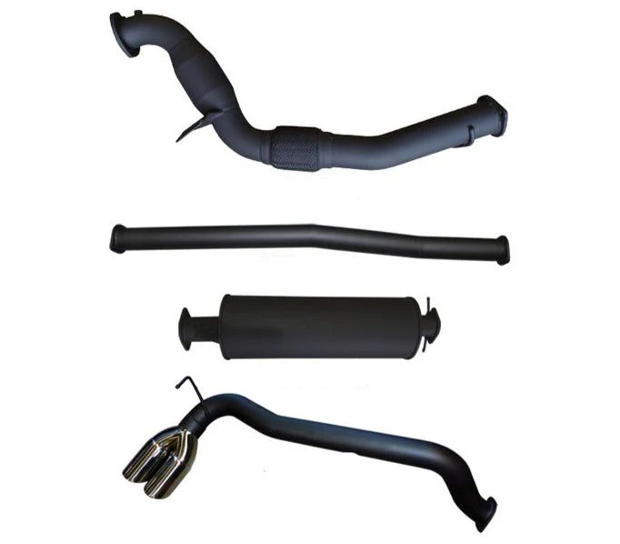 Manta | 3″ Turbo Back Exhaust with Cat Twin Tip Side Exit Chrome Tips | Ford Ranger PX 3.2L CRD Ute 2011–2015