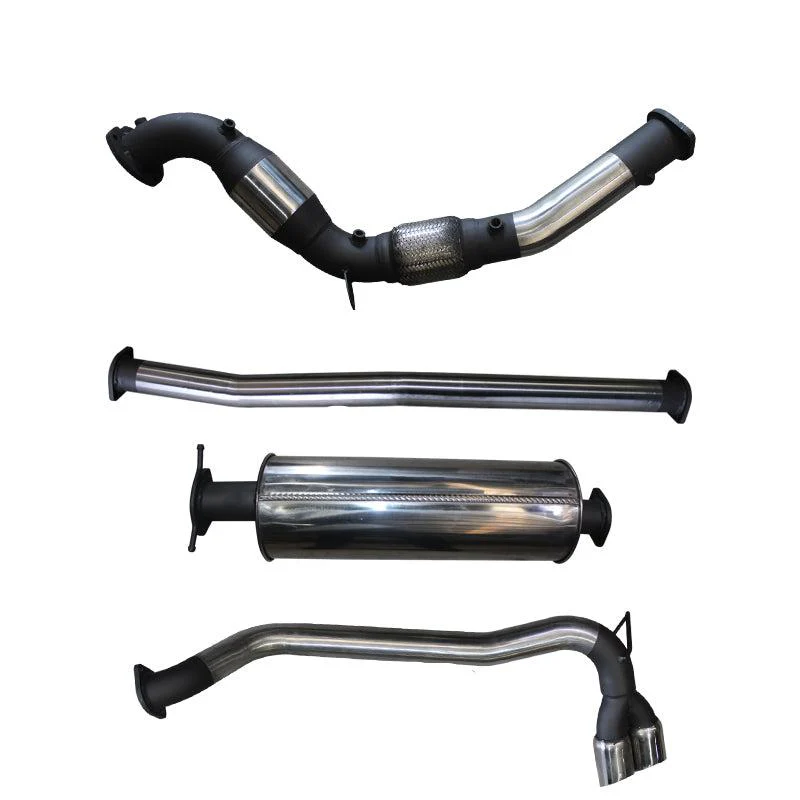 Manta | 3″ Turbo Back With Cat With Muffler Twin Tip Side Exit | Ford PX2 Ranger 3.2L Ute 2015–2022 - Image 2