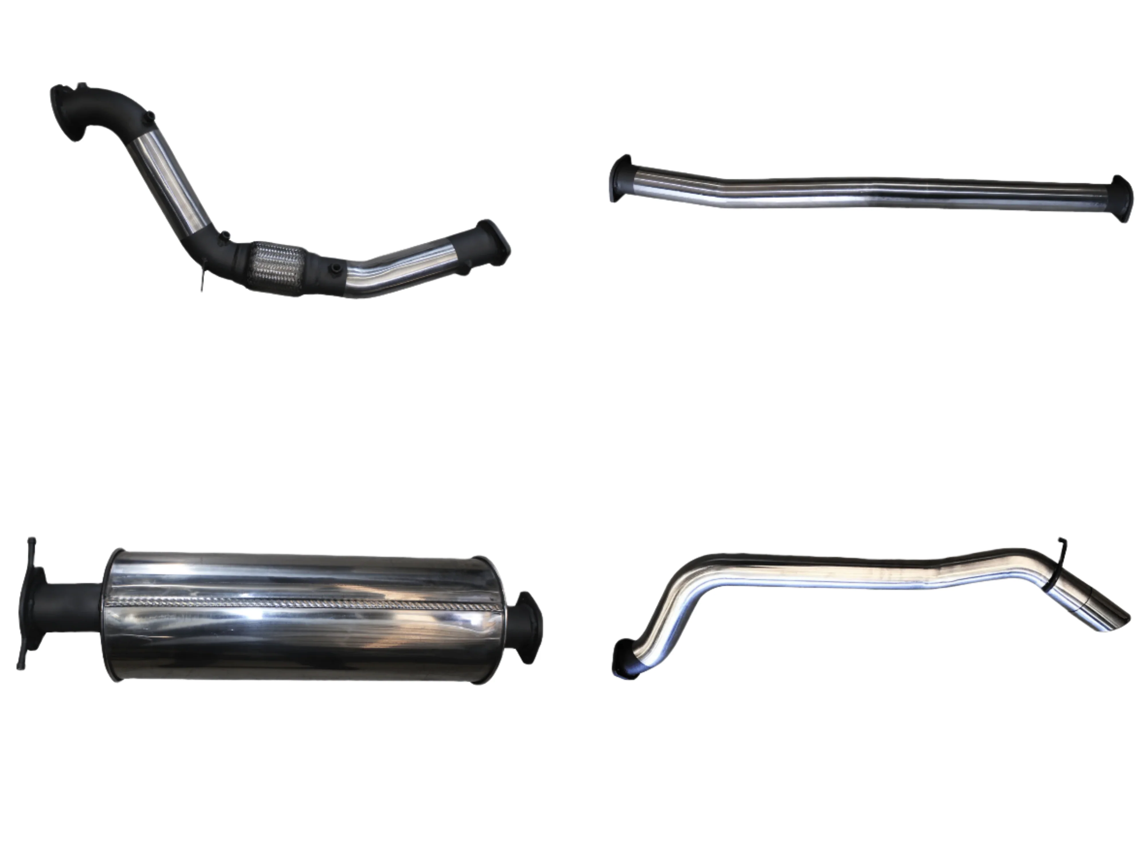 Manta | 3″ Turbo Back Without Cat With Muffler | Ford PX2 Ranger 3.2L Ute 2015–2022