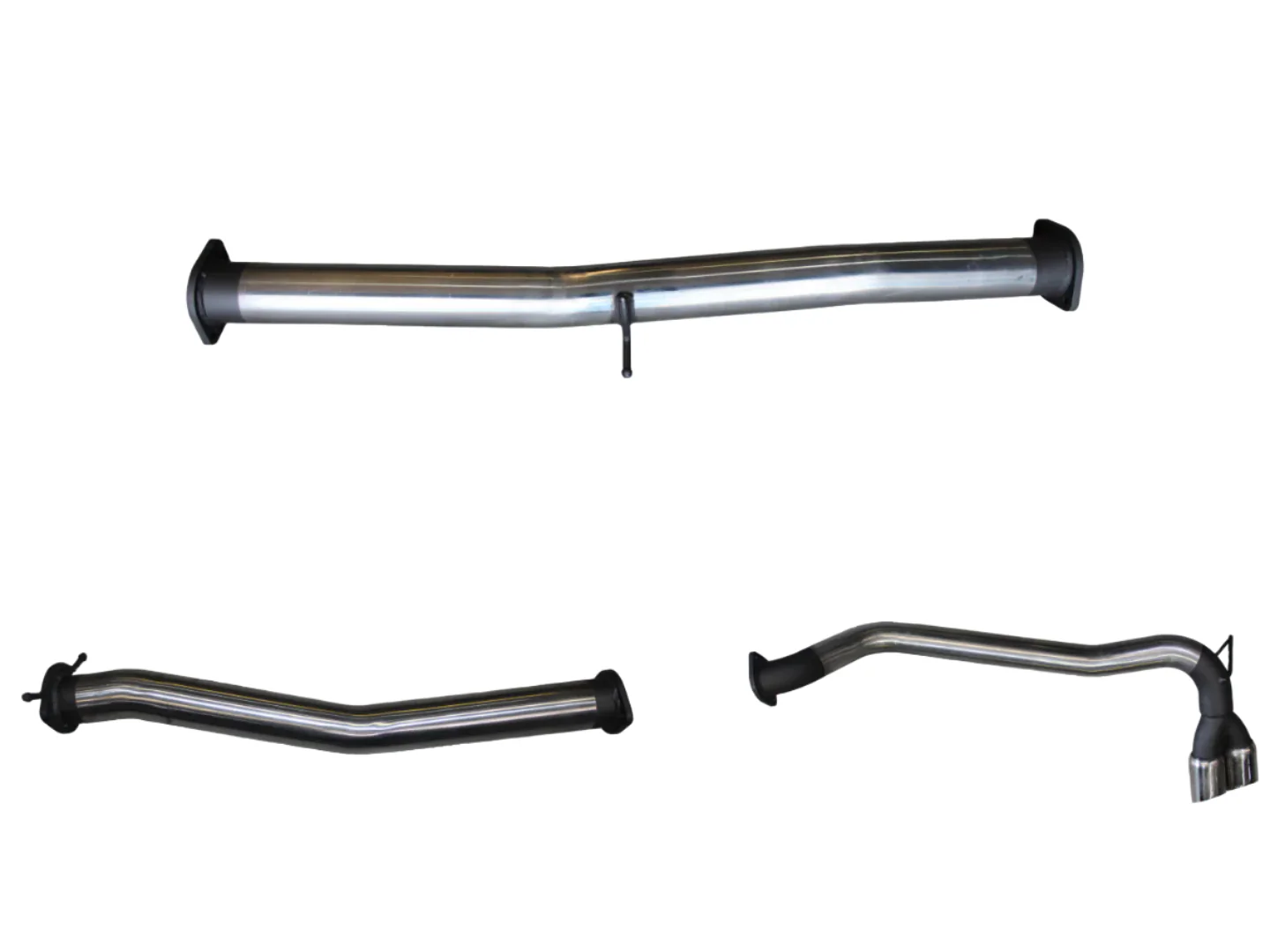 Manta | 3″ DPF Back Without Muffler Twin Tip Side Exit | Ford Ranger PX2 PX3 3.2L Ute 2015–2022