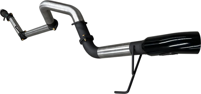 Manta | 3″ DPF Back Exhaust without Mufflers Black 4″ Tip | Toyota Landcruiser 300 Series V6 3.3L TTD Wagon 2021–2025