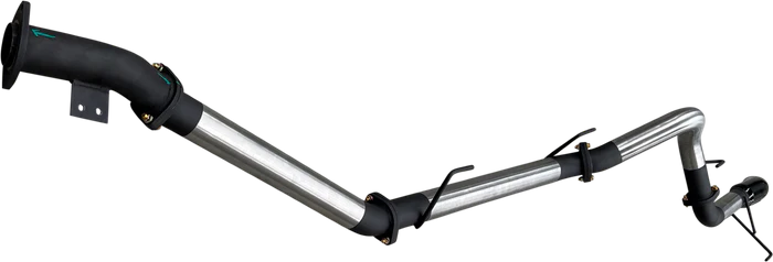 Manta | 3″ DPF Back Exhaust without Mufflers Black 4″ Tip | Toyota Landcruiser 300 Series V6 3.3L TTD Wagon 2021–2025 - Image 3