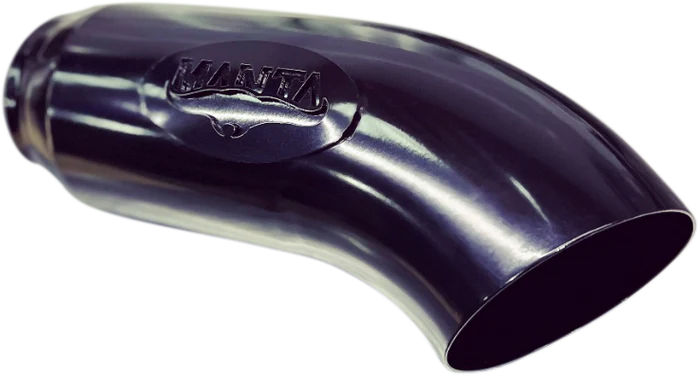 Manta | 3″ DPF Back Exhaust without Mufflers Black 4″ Tip | Toyota Landcruiser 300 Series V6 3.3L TTD Wagon 2021–2025 - Image 4