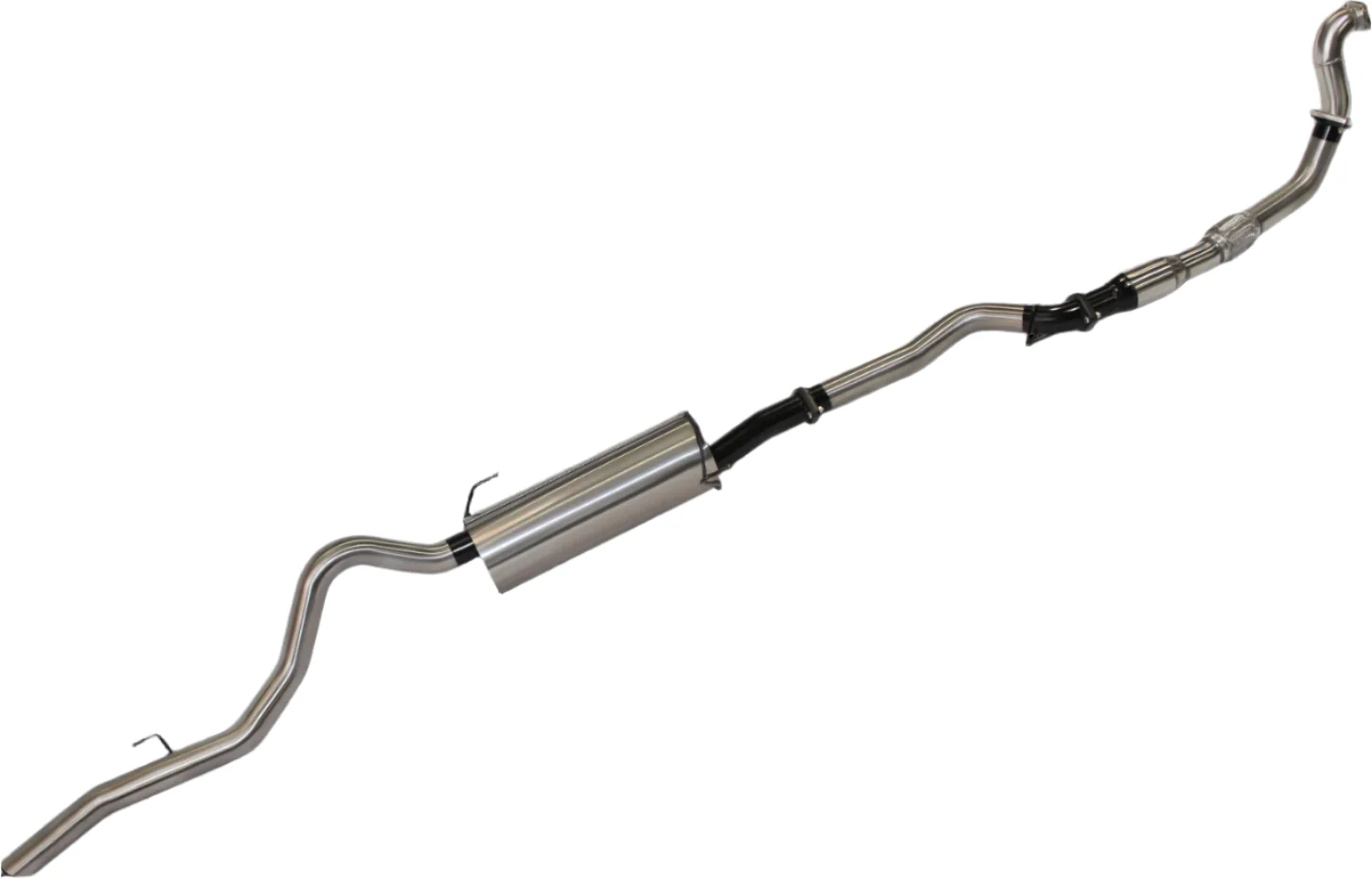 Manta | 3″ Turbo Back With Cat & With Muffler | Holden Colorado RC 3.0L LWB Cab Chassis 2008–2010 - Image 2