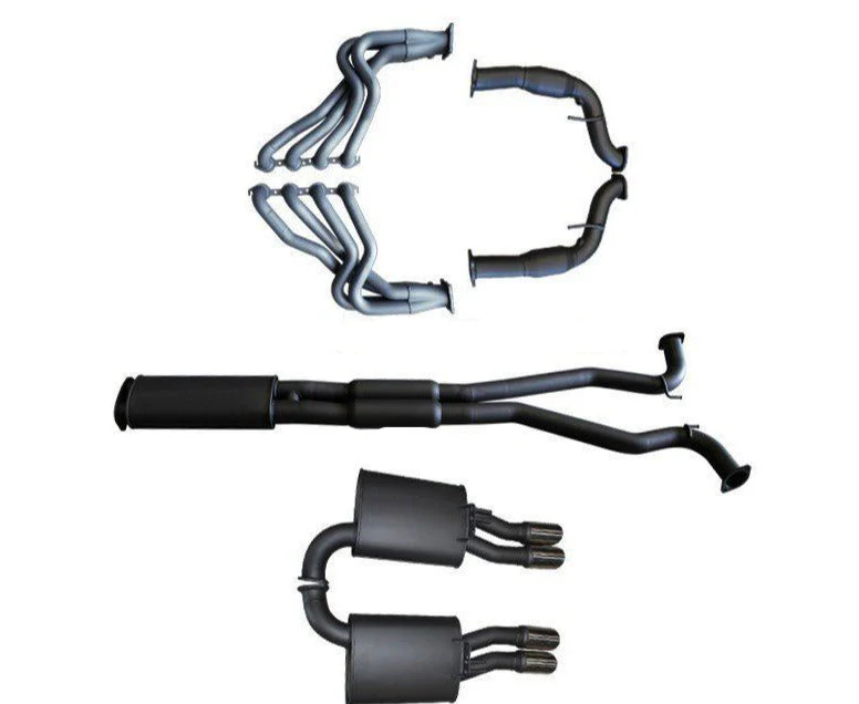 Manta | Twin 3″ Full Exhaust System with 1 7/8″ Headers Muffler/Muffler | Holden Commodore VE & HSV Maloo V8 Ute 2007–2013
