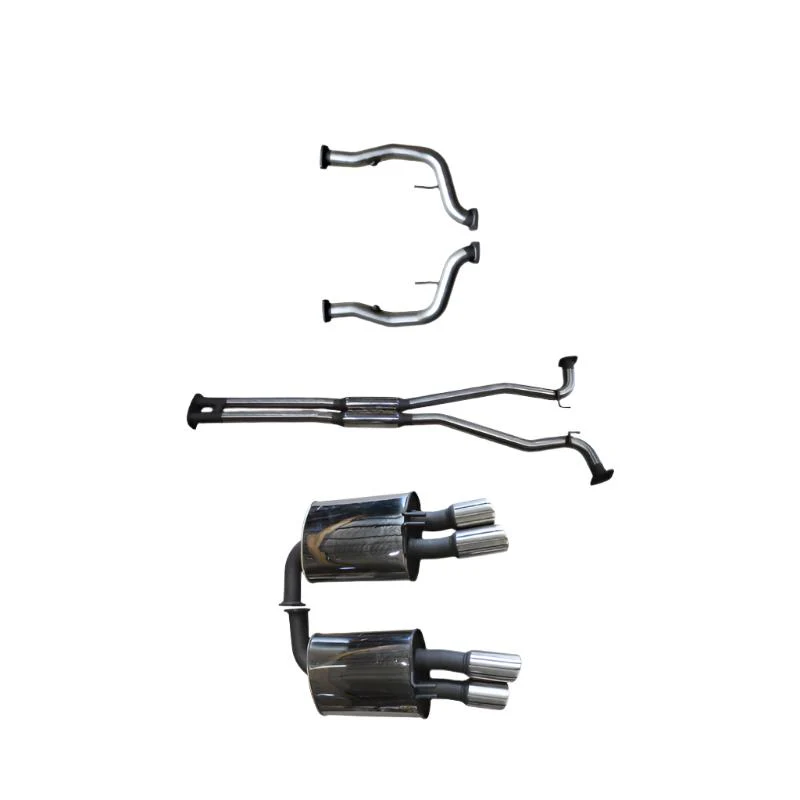 Manta | Twin 2.5″ Cat Back Exhaust with Hotdog & Muffler | Holden Commodore VE VF V8 Sedan & Wagon, HSV Clubsport GTS Tourer 2006–2017 - Image 2