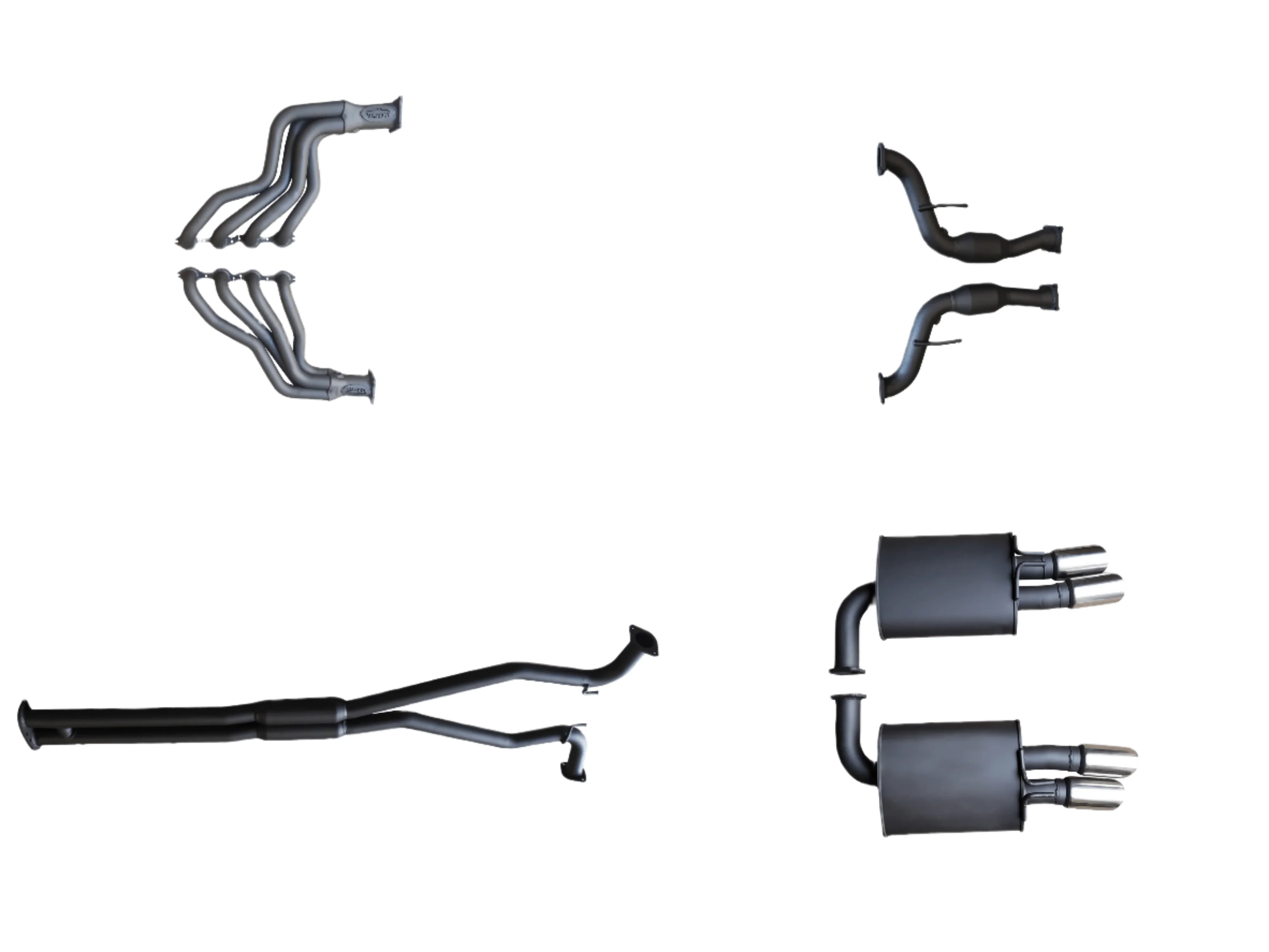 Manta | Twin 2.5″ Full System with 1 3/4″ Extractors | Commodore VE V8 Sedan & Wagon, HSV Clubsport GTS 2006–2013 - Image 2