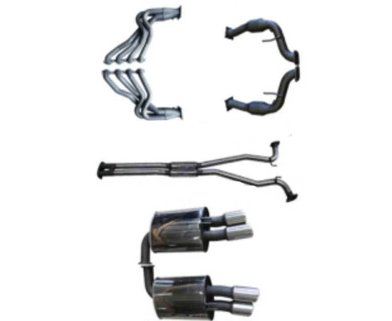 Manta | Twin 2.5″ Full System with 1 3/4″ Extractors | Commodore VE V8 Sedan/Wagon 2006–2013 - Image 2