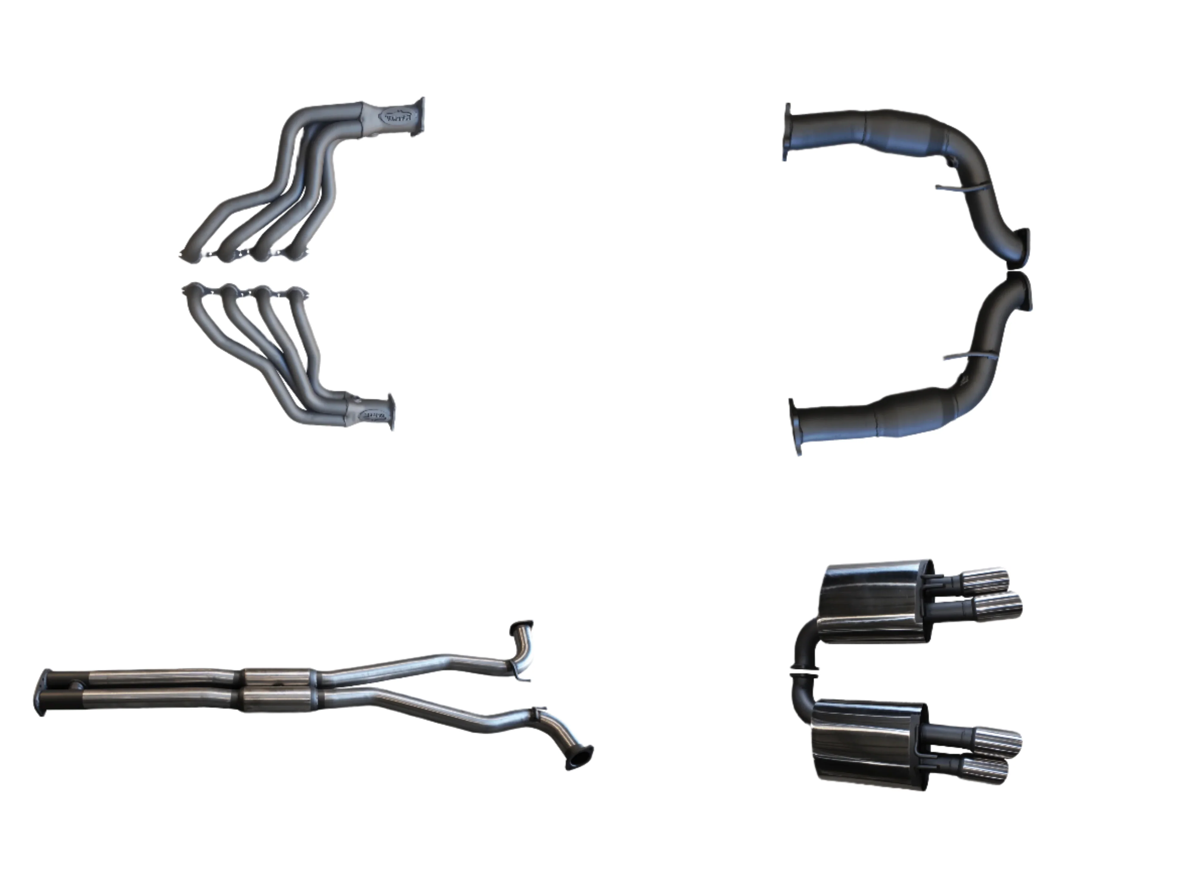 Manta | Twin 3″ Full Exhaust System with 1 7/8″ Headers | Holden Commodore VF V8 Sedan & Wagon 2013–2017