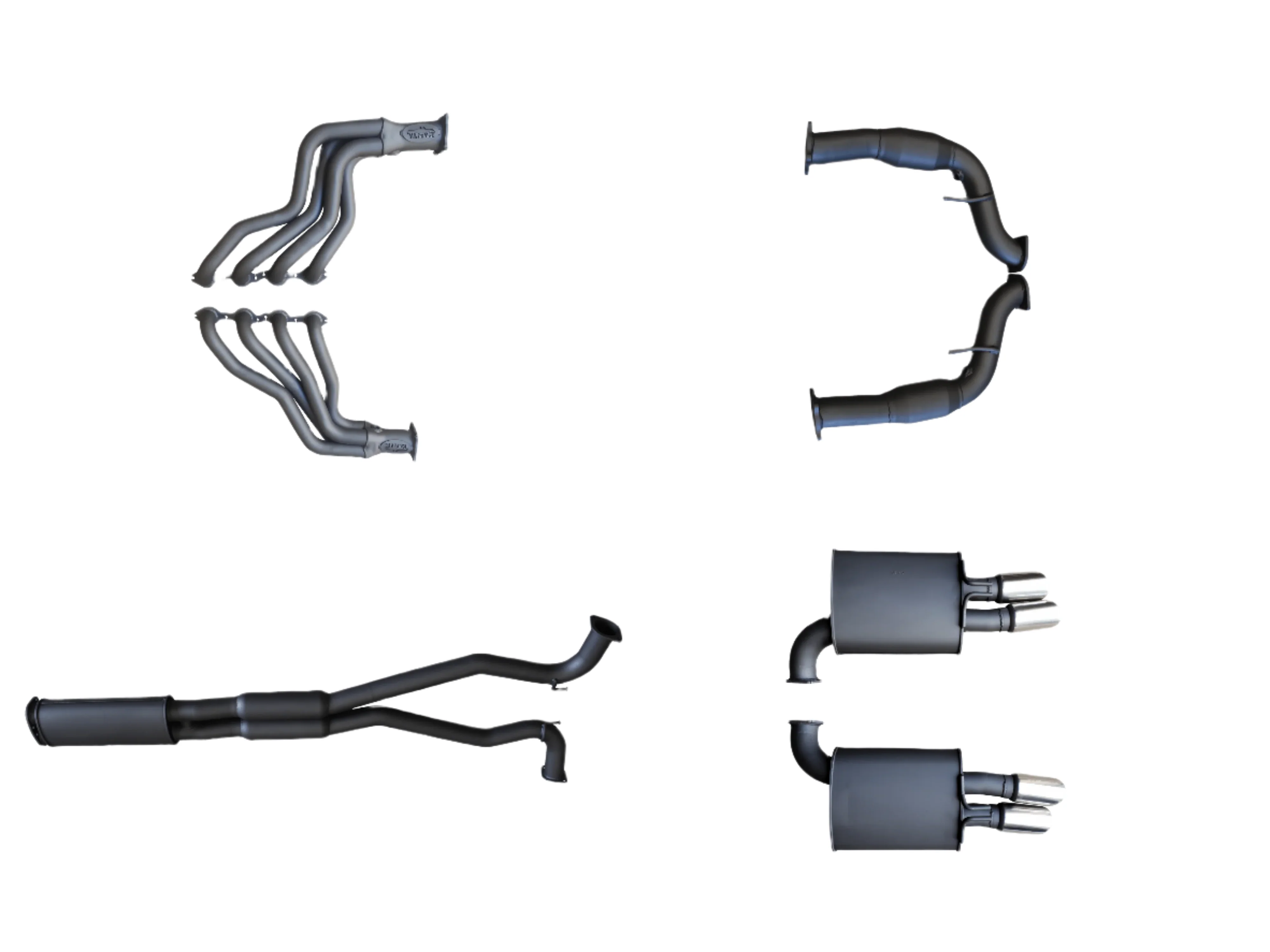 Manta | Twin 3″ Full Exhaust System with 1 7/8″ Headers | Holden Commodore VF V8 Sedan Wagon 2013–2017