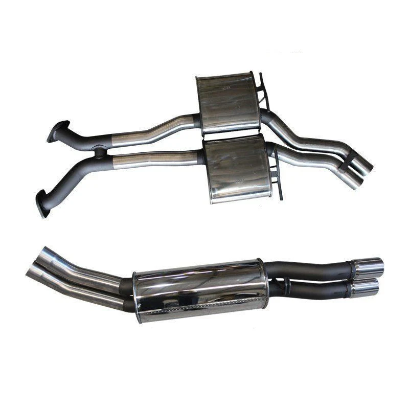 Manta | Twin 2.5″ Cat Back Exhaust System with Muffler | Holden Commodore VP VR VS 5.0L & HSV 5.7L V8 Auto Sedan 1991–1997