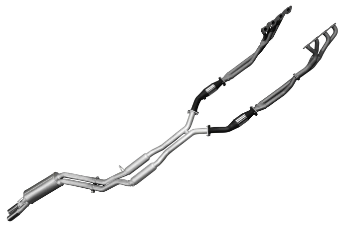Manta | Dual 2.5″ Full Exhaust System with Extractors, Hotdog & Muffler | Holden Commodore VT 5.0L V8 Sedan 1997–1999