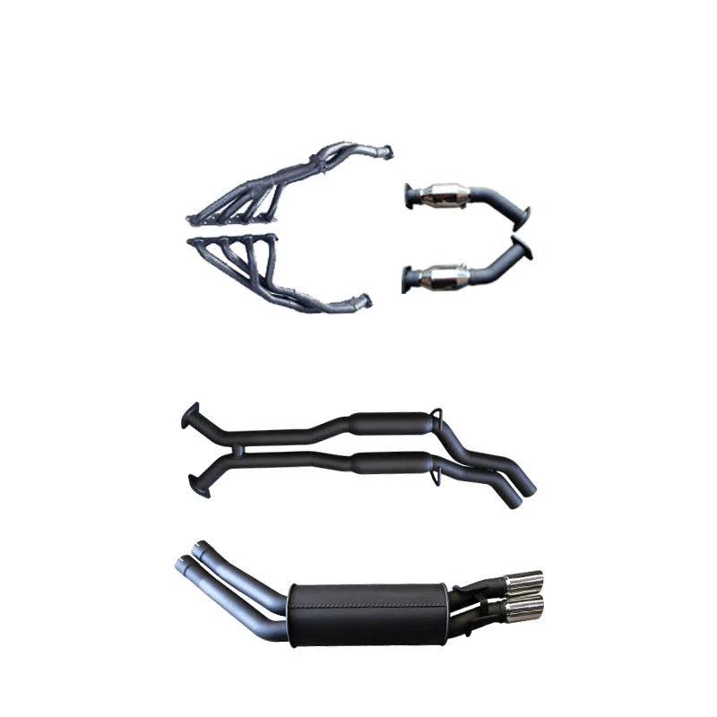 Manta | Dual 2.5″ Full Exhaust System with Extractors, Hotdog & Muffler | Holden Commodore VT 5.0L V8 Sedan 1997–1999 - Image 4