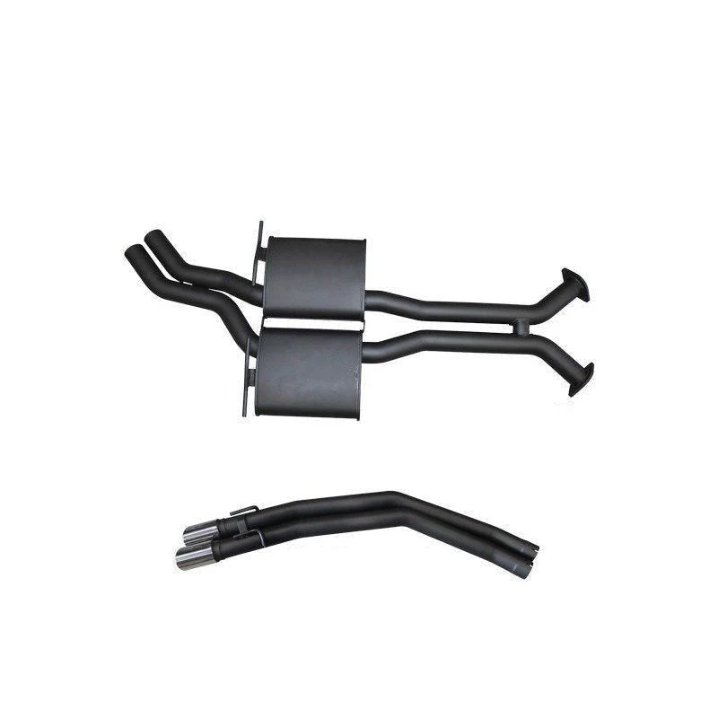 Manta | Dual 2.5″ Cat Back Exhaust System with Mufflers & Tailpipes | Holden Commodore VT–VZ V8 Sedan 1997–2006