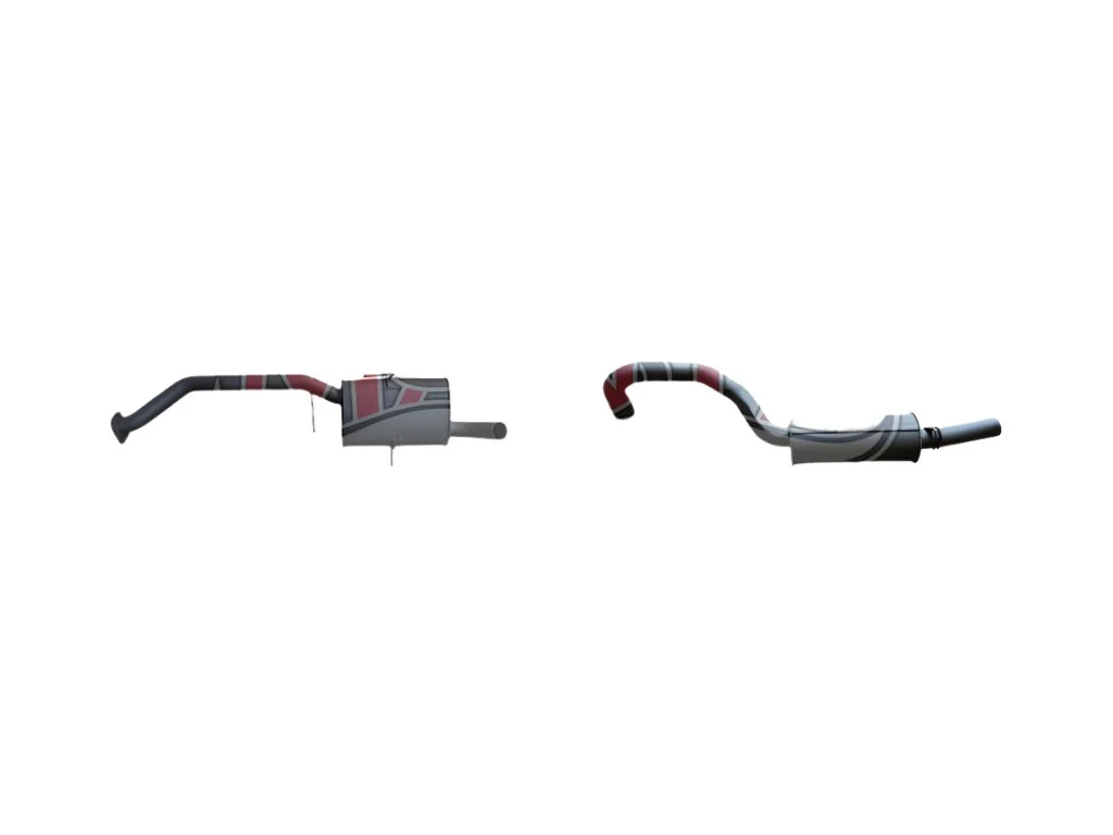 Manta | Single 2.5″ Cat Back Exhaust System | Holden Commodore VG VP VR VS V6 V8 Ute Wagon 1990–2000