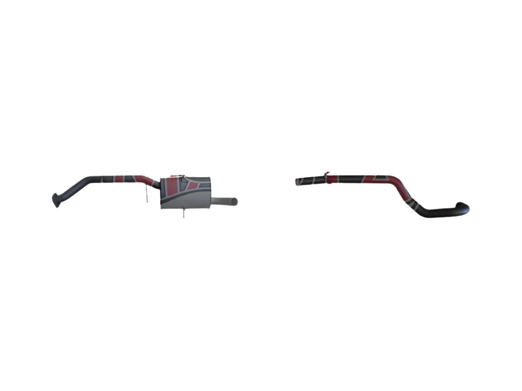 Manta | Single 2.5″ Cat Back Exhaust System | Holden Commodore VG VP VR VS V6 V8 Ute Wagon 1990–2000