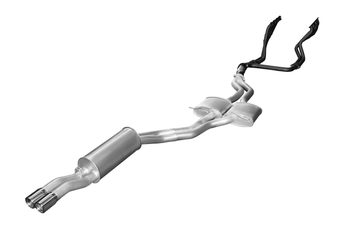 Manta | Dual 2.5″ Full Exhaust System with Extractors Muffler | Holden Commodore VP VR VS 5.0L V8 Manual IRS Sedan 1991–1997 - Image 2