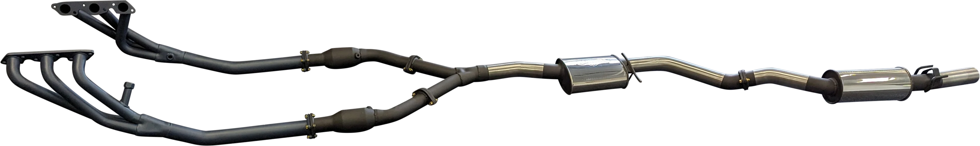 Manta | Single 3″ Full Exhaust System with Extractors | Holden Commodore VT VU VX VY 3.8L V6 Sedan 1997–2004