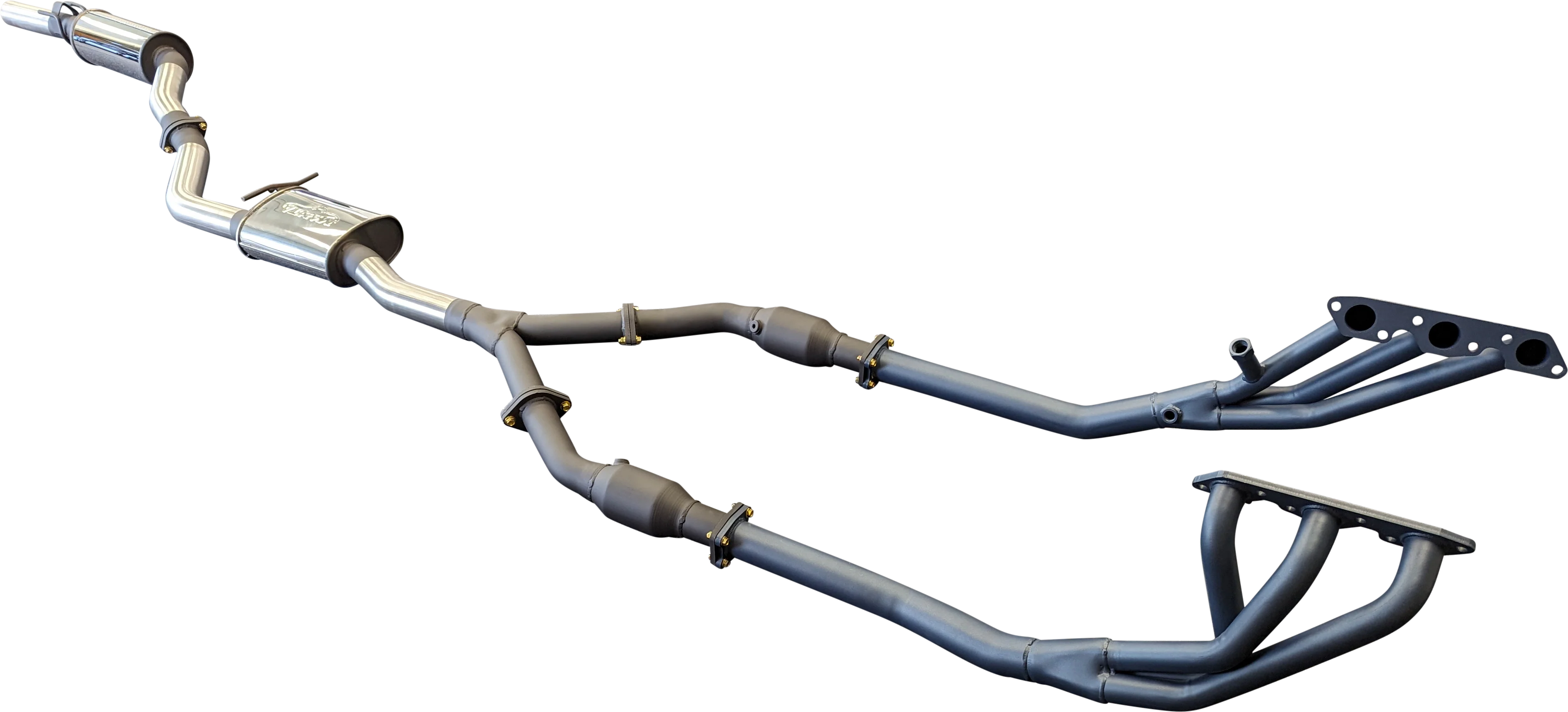 Manta | Single 3″ Full Exhaust System with Extractors | Holden Commodore VT VU VX VY 3.8L V6 Sedan 1997–2004 - Image 7