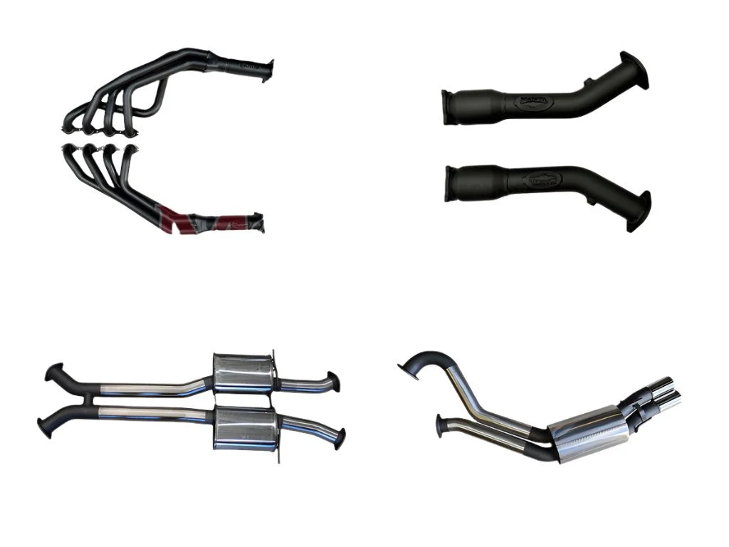 Manta | Dual 3″ Full System with 1 7/8″ Extractors Muffler/Muffler | Holden Commodore VU VY VZ V8 Ute 2000–2007