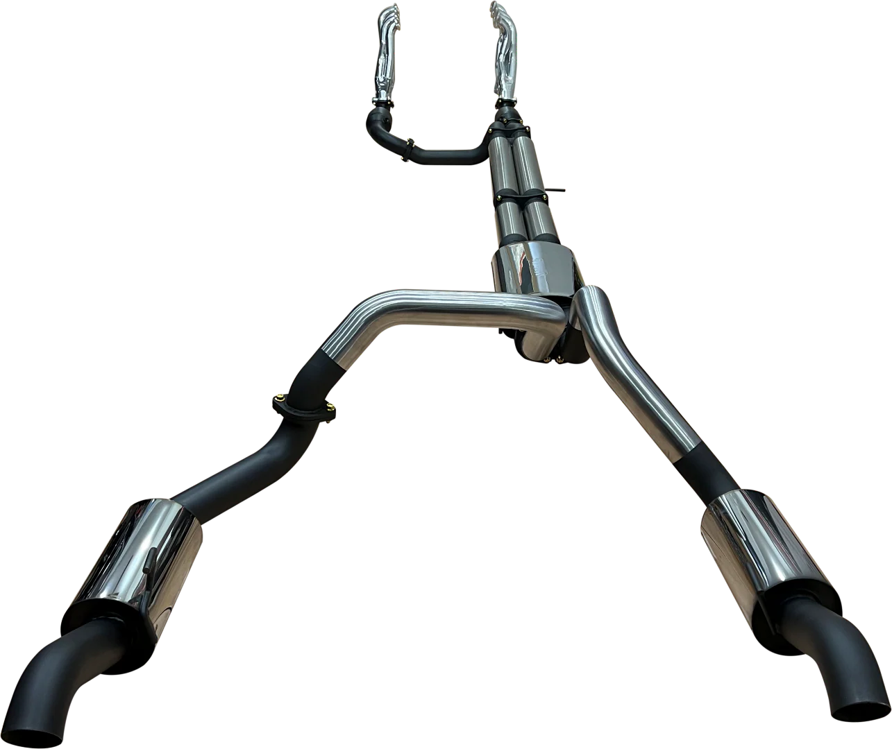 Manta | Twin 3" Full Exhaust System with 1 3/4" Ceramic Headers, Cats | Chevrolet Silverado 1500 6.2L V8 Ute 2019–2024 - Image 5