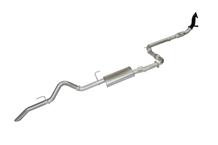 Manta | 3″ Turbo Back Exhaust System with Cat & Rear Tailpipe | Nissan Navara D40 2.5L Turbo Diesel Auto Ute 2005–2007