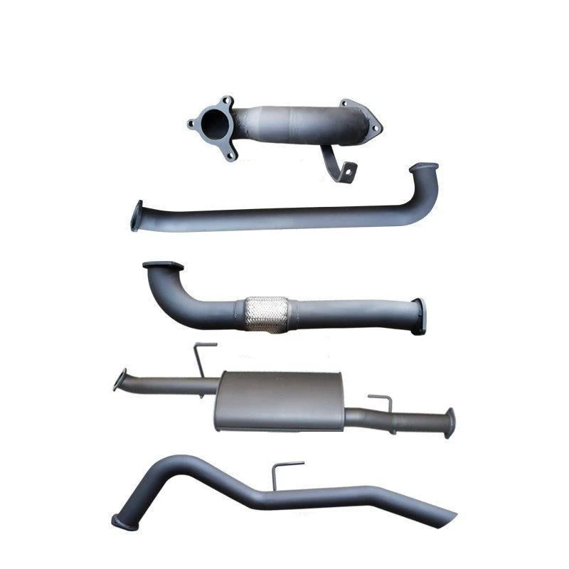 Manta | 3″ Turbo Back Exhaust System Without Cat & Rear Tailpipe | Nissan Navara D40 2.5L Turbo Diesel Manual Ute 2005–2007