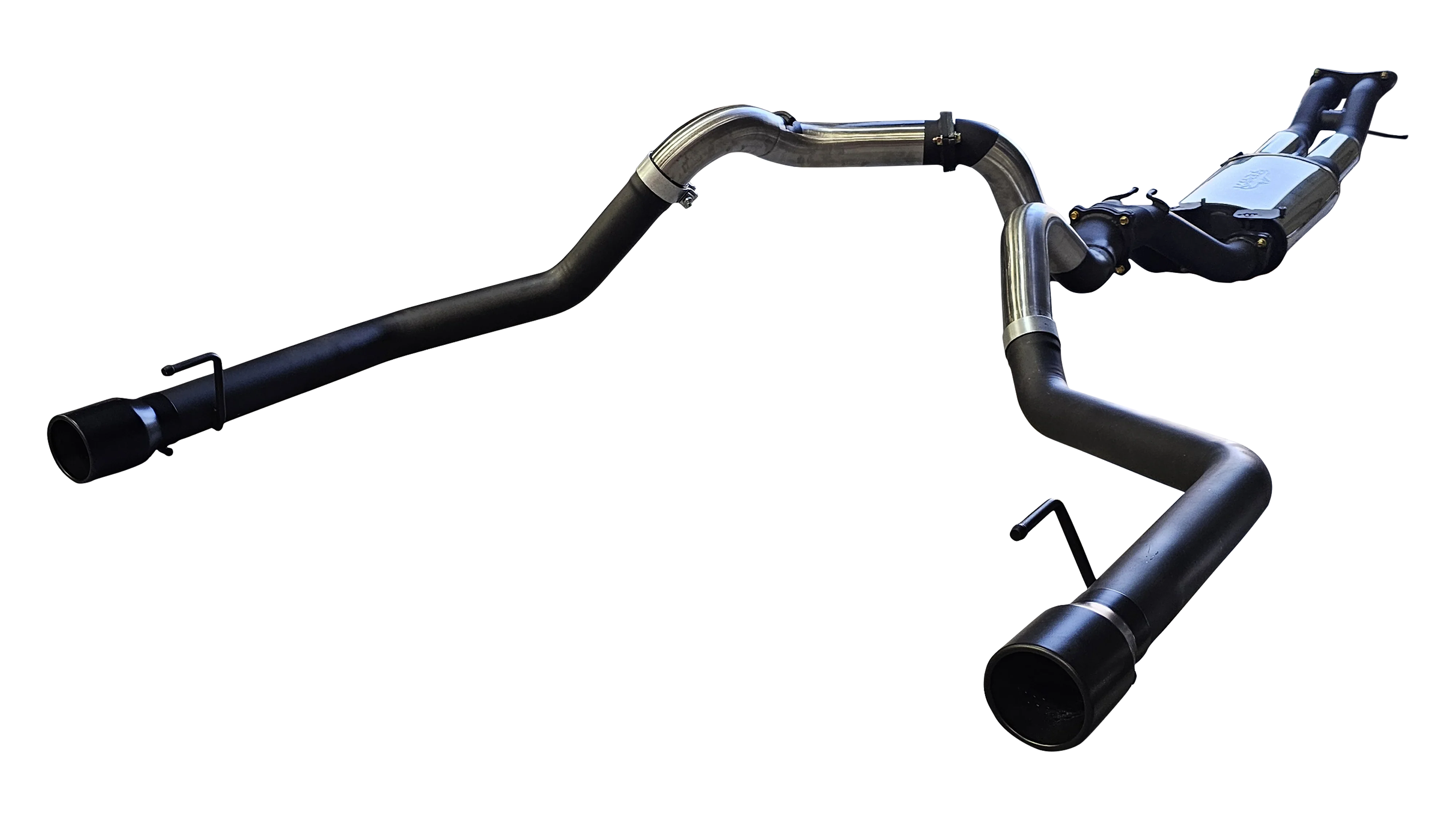 Manta | Twin 3″ Cat Back Exhaust System with Bimodal Integration | Ford Ranger Raptor V6 Next Gen 3.0L Twin Turbo Ute 2022–2025 - Image 2