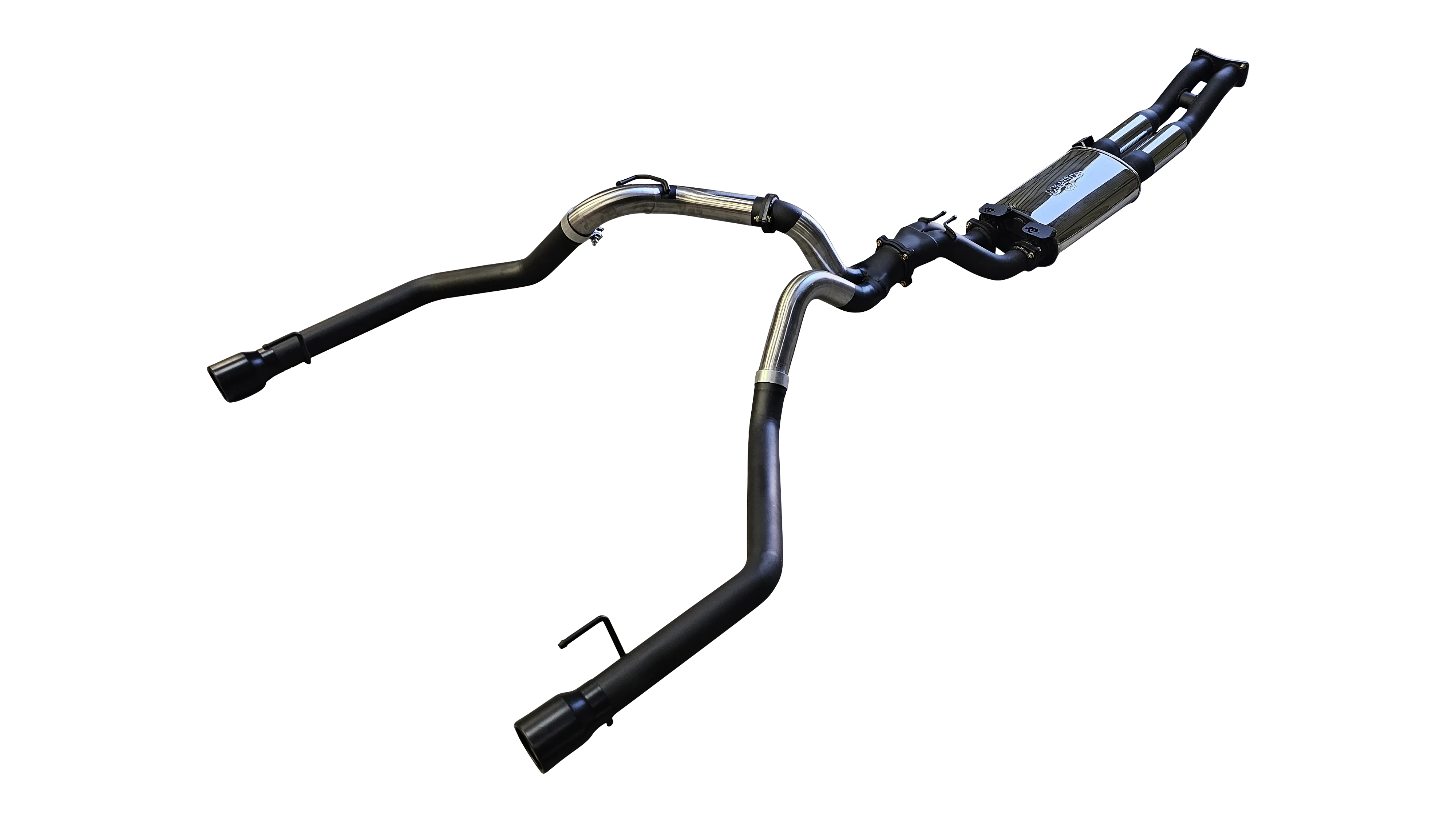Manta | Twin 3″ Cat Back Exhaust System with Bimodal Integration | Ford Ranger Raptor V6 Next Gen 3.0L Twin Turbo Ute 2022–2025 - Image 3