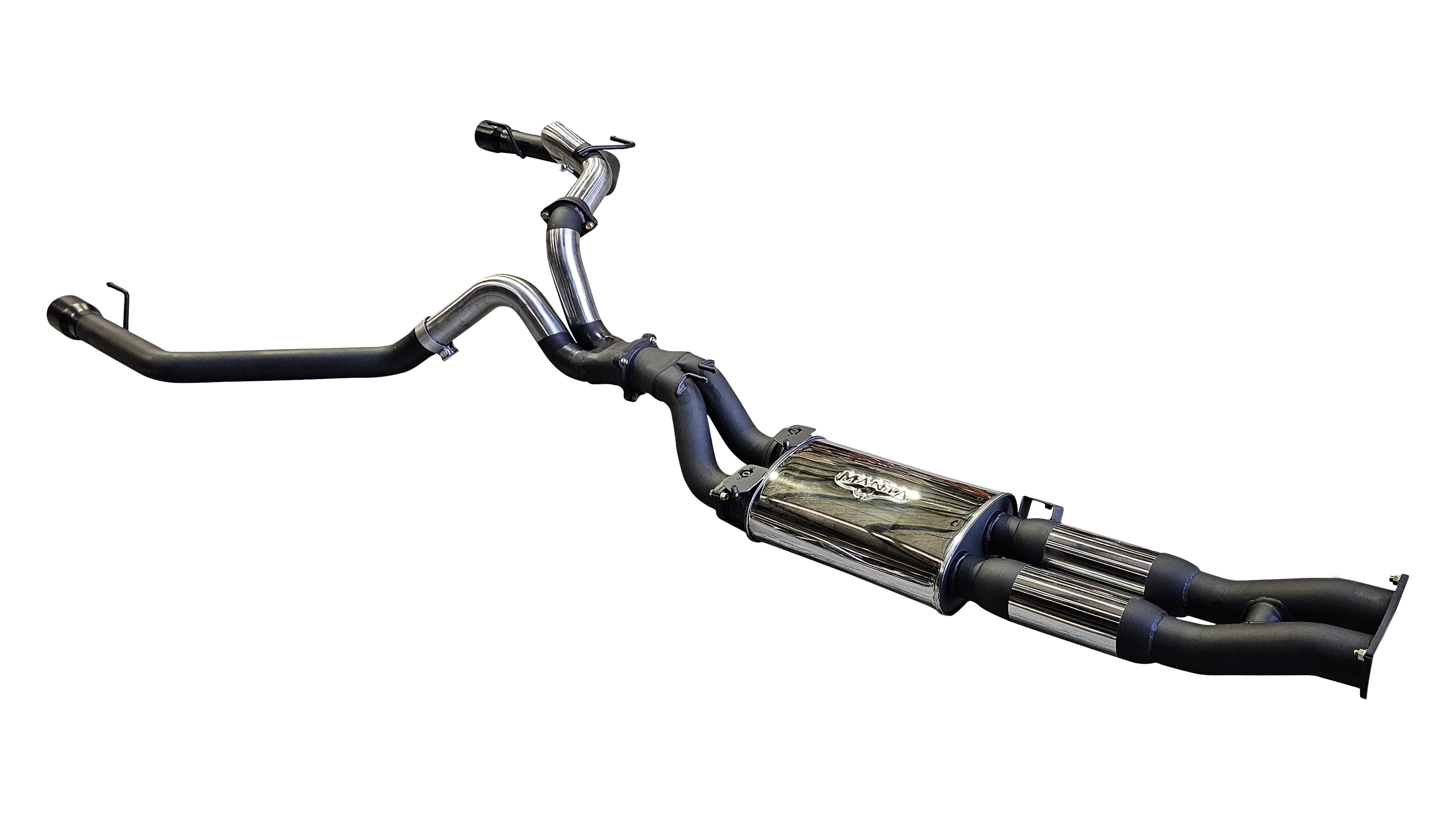 Manta | Twin 3″ Cat Back Exhaust System with Bimodal Integration | Ford Ranger Raptor V6 Next Gen 3.0L Twin Turbo Ute 2022–2025 - Image 4