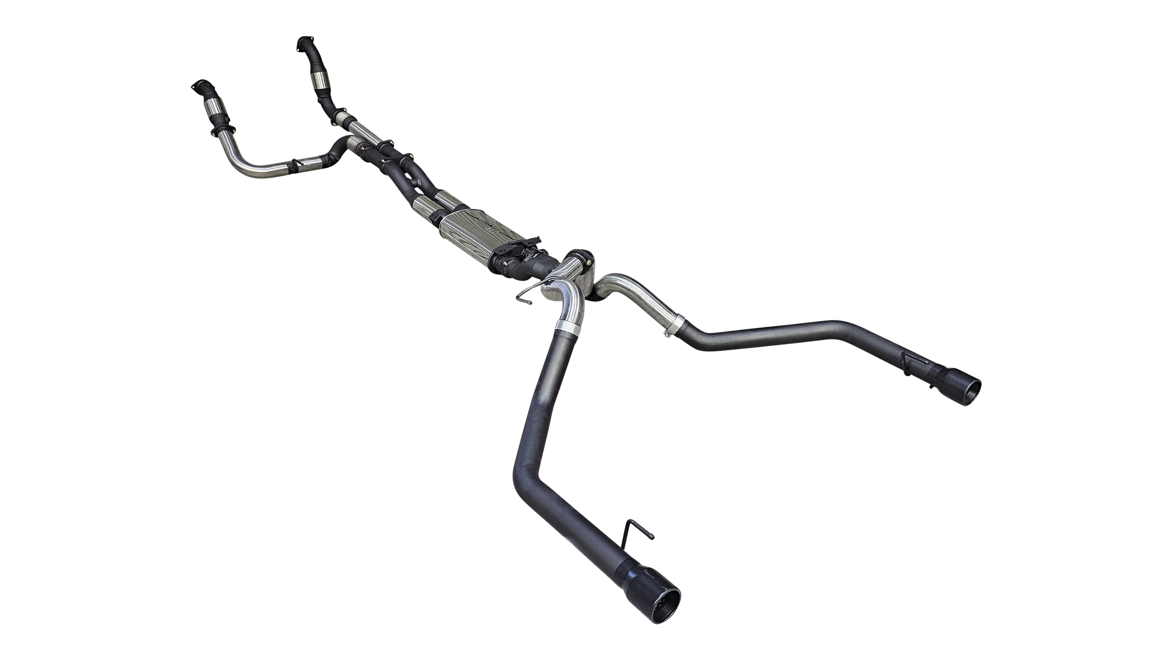 Manta | Twin 3″ Turbo Back Exhaust with Hi-Flow Cats & Bimodal | Ford Ranger Raptor V6 Next Gen 3.0L Twin Turbo Ute 2022–2025 - Image 3
