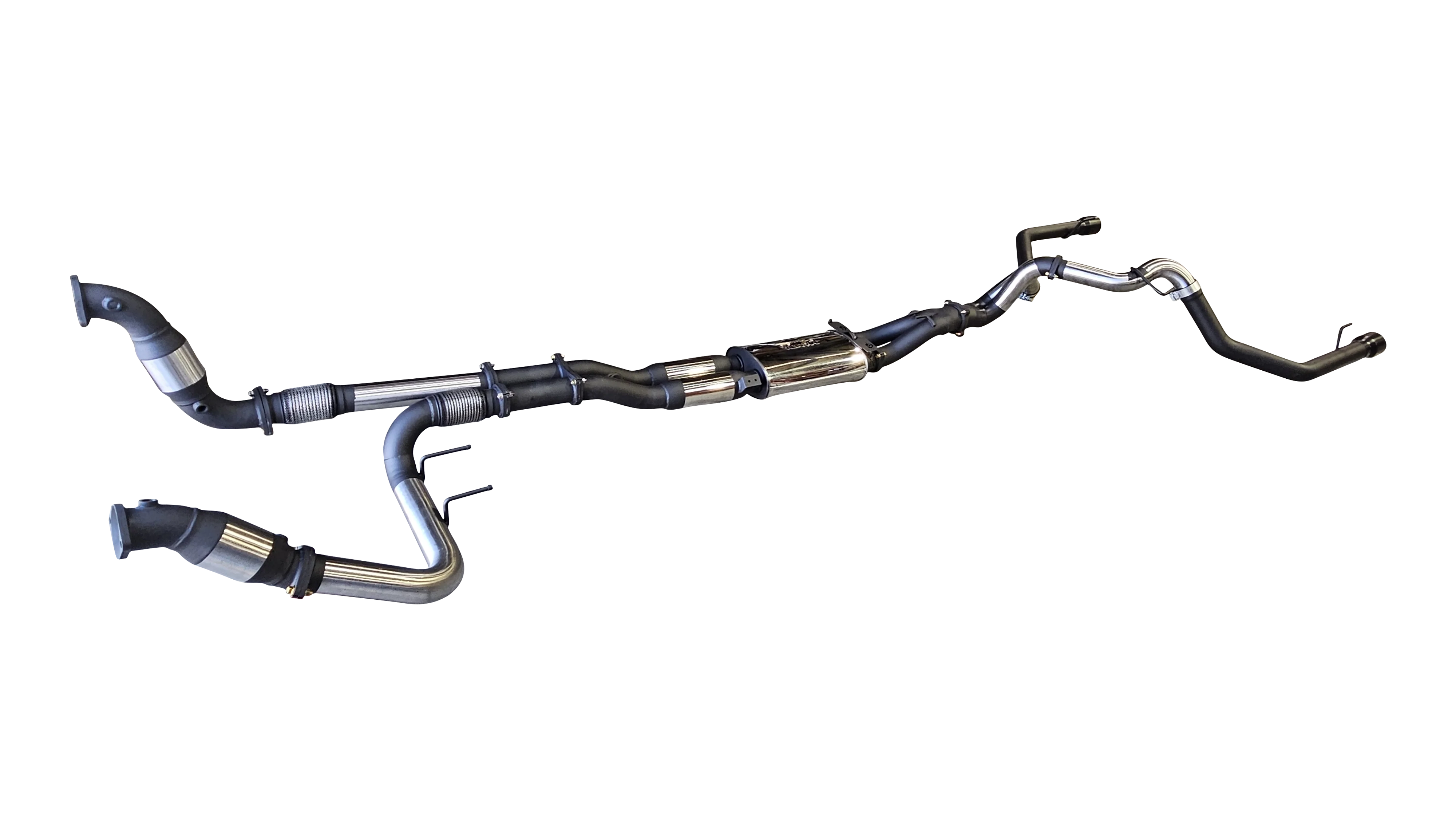 Manta | Twin 3″ Turbo Back Exhaust with Hi-Flow Cats & Bimodal | Ford Ranger Raptor V6 Next Gen 3.0L Twin Turbo Ute 2022–2025 - Image 6