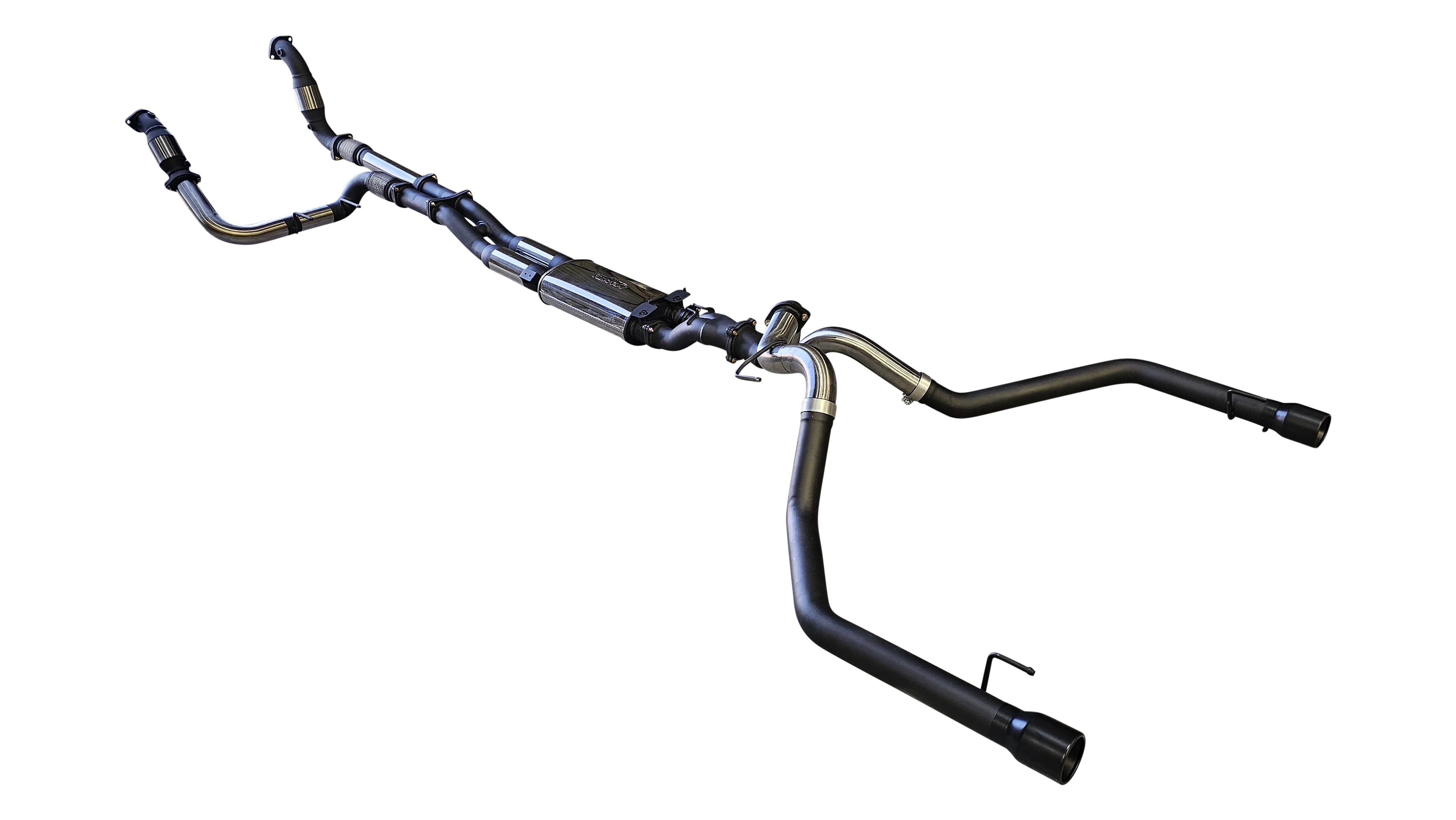 Manta | Twin 3″ Turbo Back Exhaust with Hi-Flow Cats & Bimodal | Ford Ranger Raptor V6 Next Gen 3.0L Twin Turbo Ute 2022–2025 - Image 7