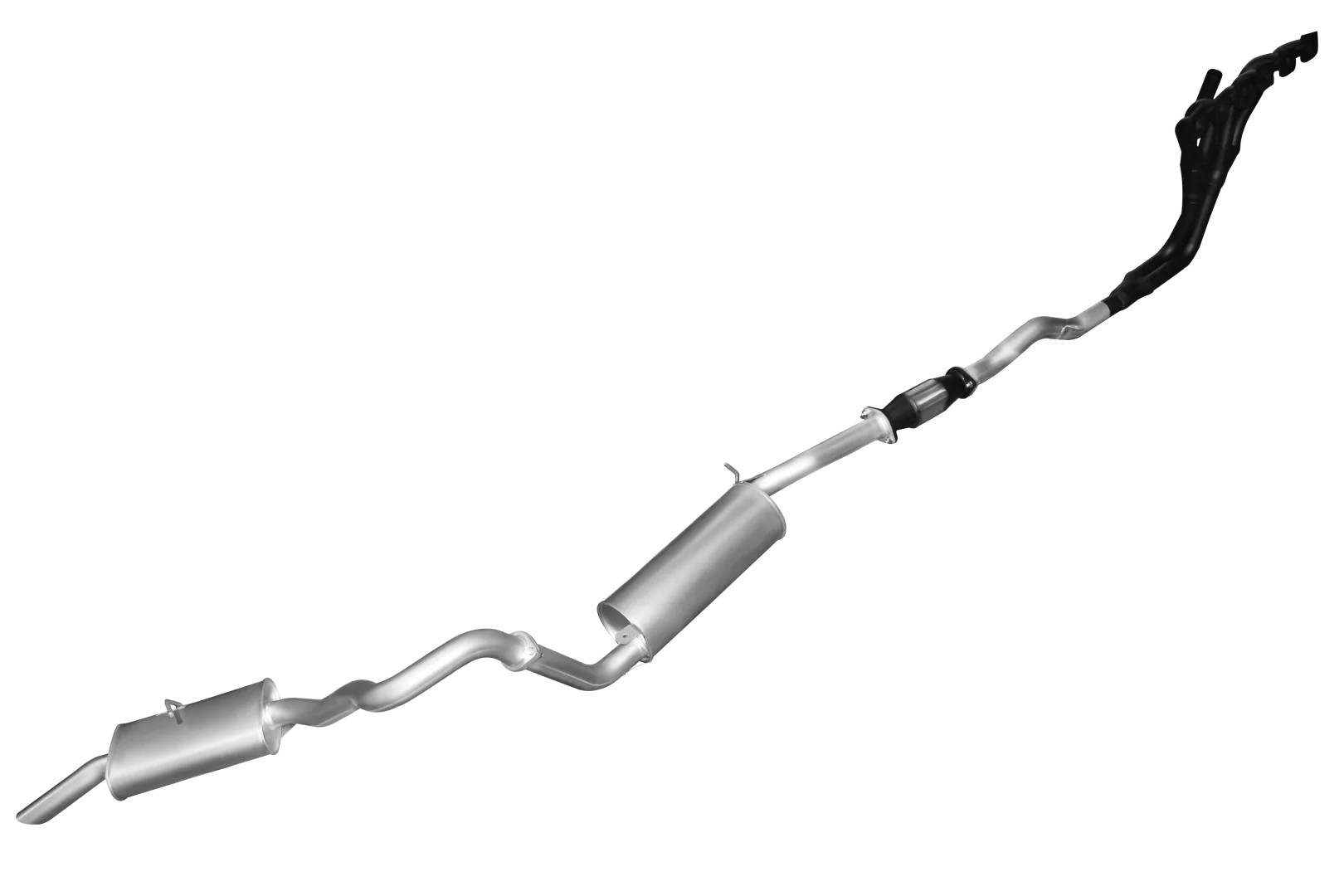 Manta | 2.5″ Full Exhaust System with Centre Muffler & Rear Hotdog | Nissan Patrol GU 4.5L TB45 Petrol Wagon 1997–2001 - Image 4