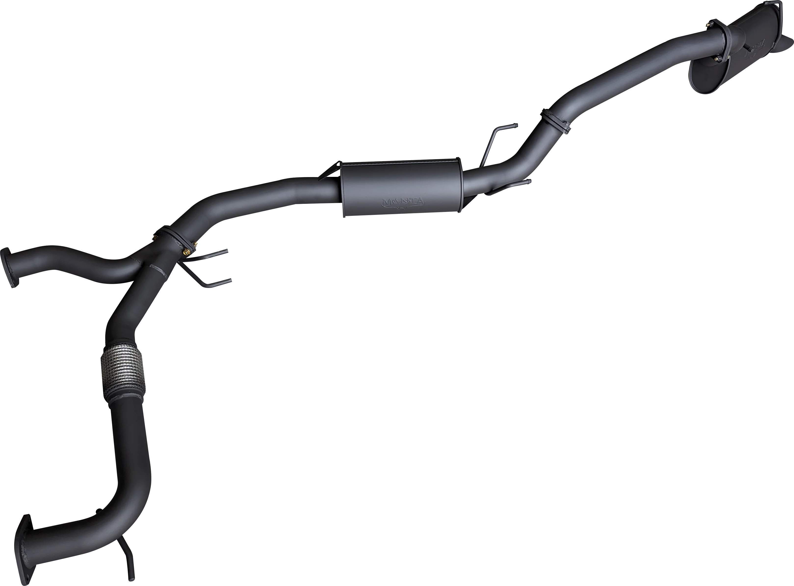 Manta | 3″ Cat Back Exhaust with Small Centre Muffler | Nissan Patrol Y62 5.6L V8 & Infiniti QX80 Wagon 2012–2025 - Image 2