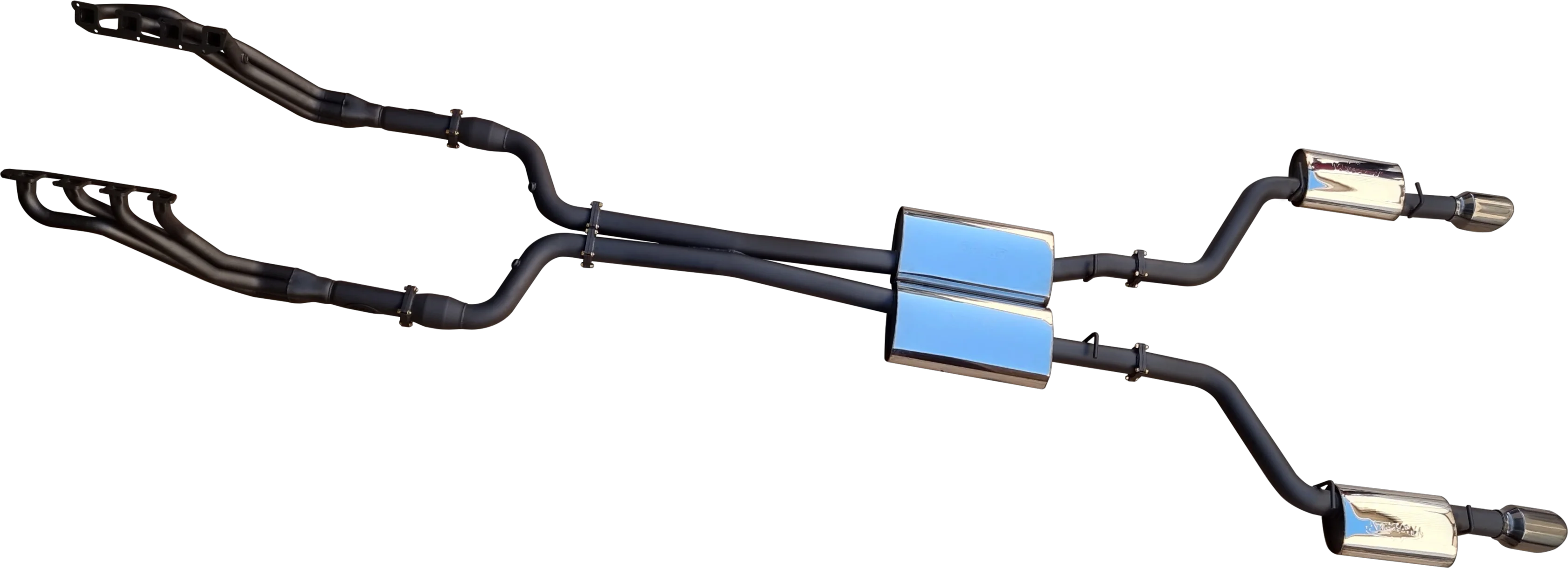 Manta | Twin 3" Full Exhaust System with 1 3/4" Headers | Chrysler 300C 5.7L / 6.1L V8 Sedan 2005–2014 - Image 3