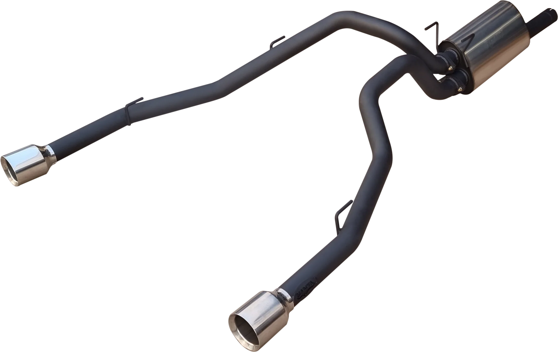 Manta | 3″ Single into Twin Cat Back Exhaust with 5″ Chrome Tips | RAM 1500 DS 5.7L V8 Ute 2009–2024 - Image 2