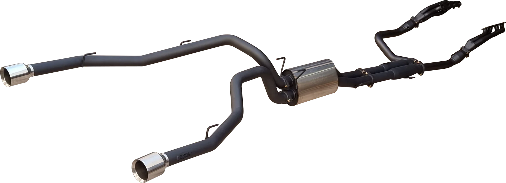 Manta | Twin 3″ Full Exhaust with Extractors, Cats & 5″ Chrome Tips | RAM DS 1500 5.7L V8 Ute 2009–2024 - Image 6