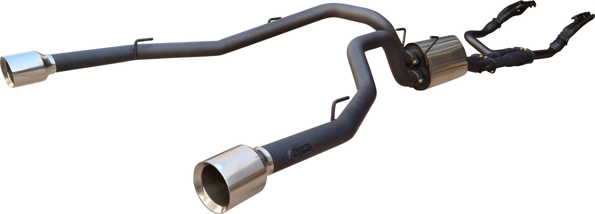 Manta | Twin 3″ Full Exhaust with Extractors, Cats & 5″ Chrome Tips | RAM DS 1500 5.7L V8 Ute 2009–2024 - Image 7