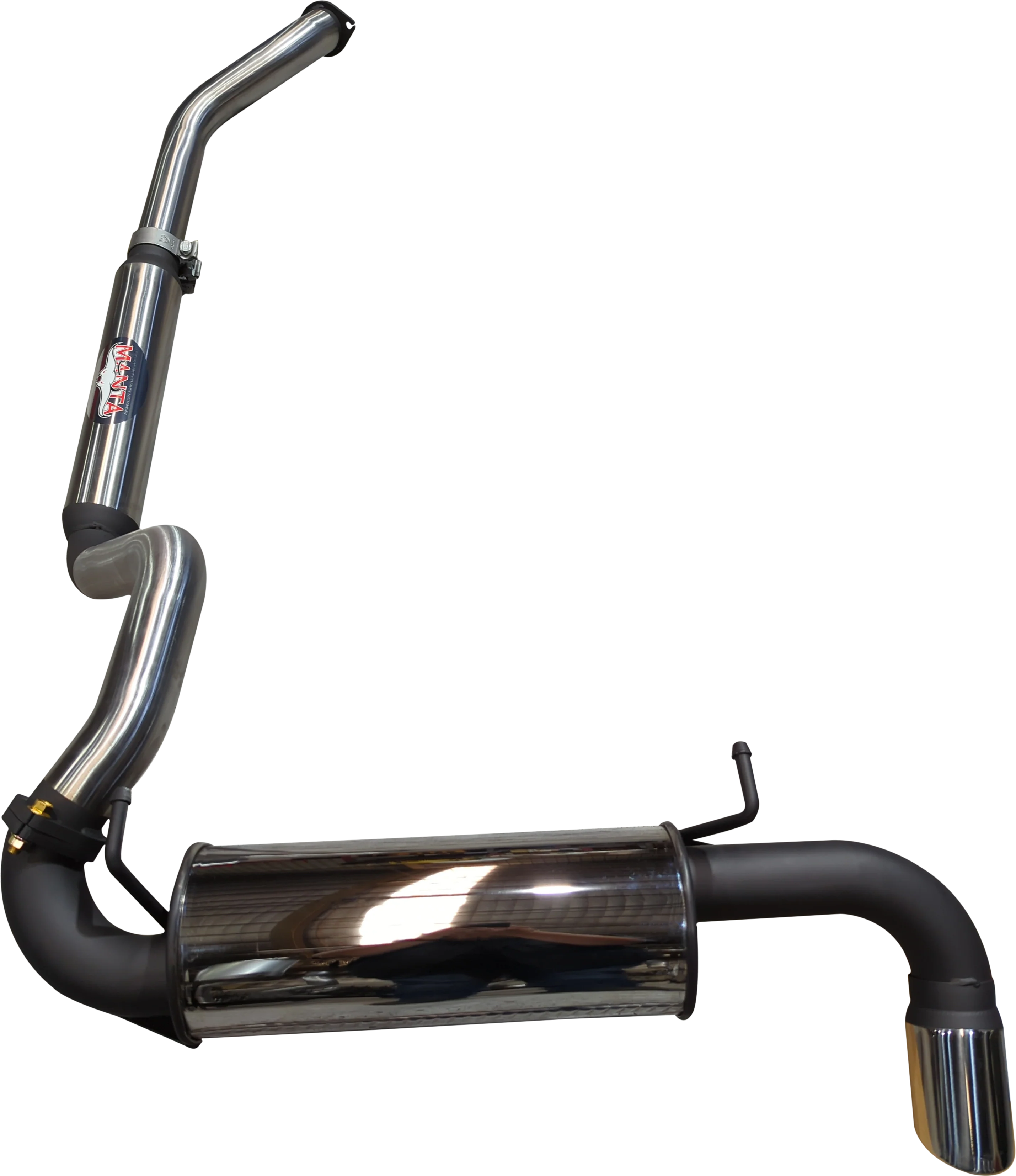Manta | 2.5″ Cat Back Exhaust System with Centre Hotdog & Rear Muffler | Suzuki Jimny GJ 1.5L SWB 3 Door 2018–2025 - Image 4