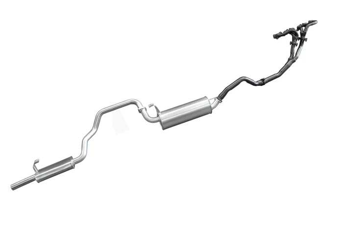Manta | 2.5″ Full Exhaust System with Extractors & Twin Mufflers | Toyota LandCruiser FZJ105 4.5L Wagon 1998–2007