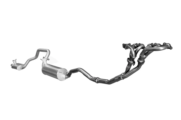 Manta | 2.5″ Full Exhaust System with Extractors & Twin Mufflers | Toyota LandCruiser FZJ105 4.5L Wagon 1998–2007 - Image 2