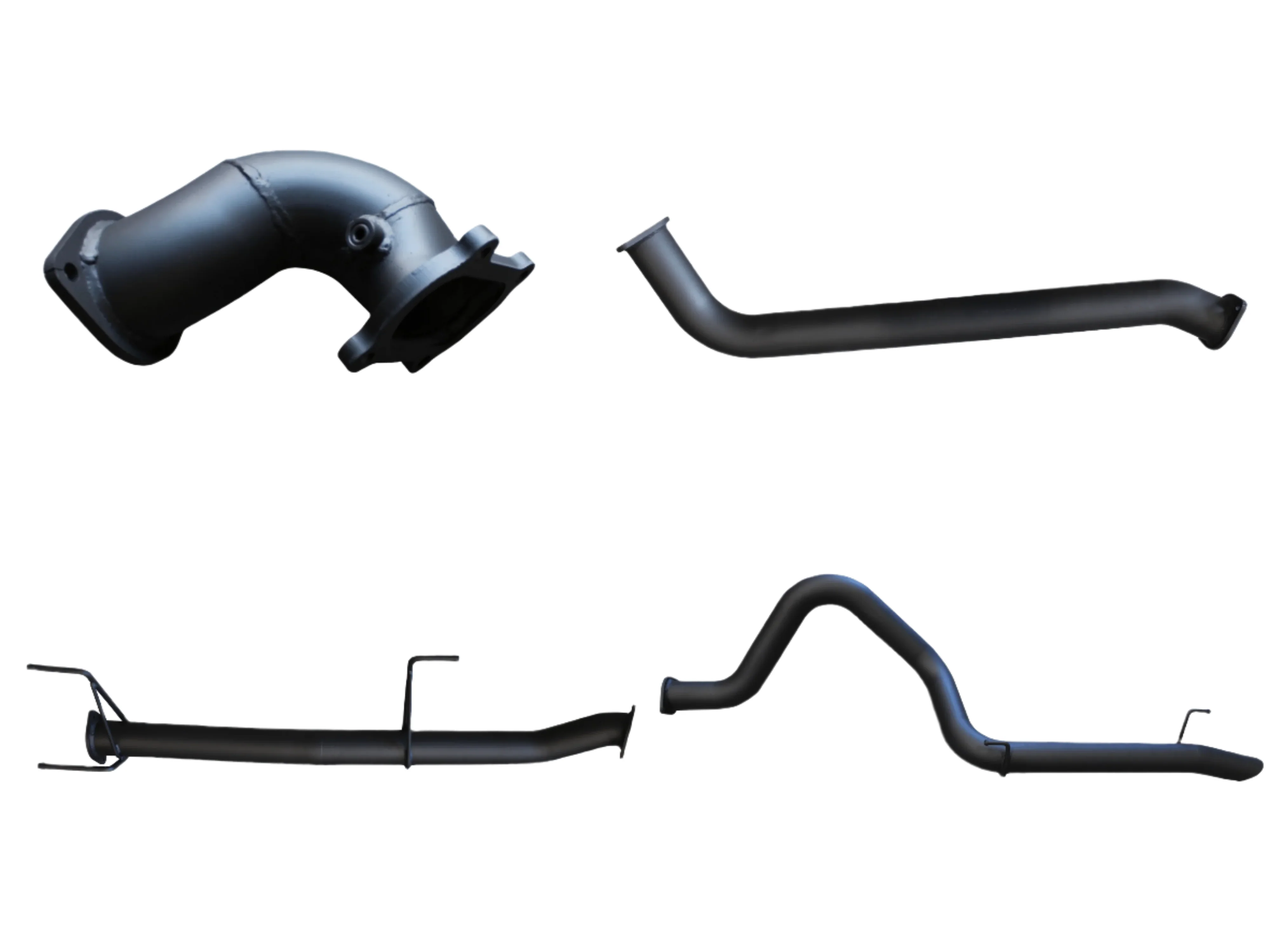 Manta | 3″ Turbo Back Exhaust No Centre Muffler With Rear Tail | Toyota LandCruiser HDJ100 4.2L Turbo Diesel Wagon 1998–2007
