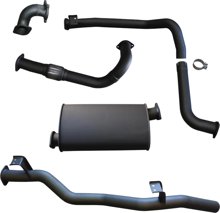 Manta | 3″ Turbo Back Exhaust System with Muffler | Toyota LandCruiser HDJ78 4.2L Turbo Diesel Troop Carrier 2001–2006 - Image 2