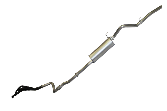 Manta | 2.5″ Full Exhaust System with Extractors | Toyota Hilux LN167 5L 3.0L Diesel Ute 1997–2005