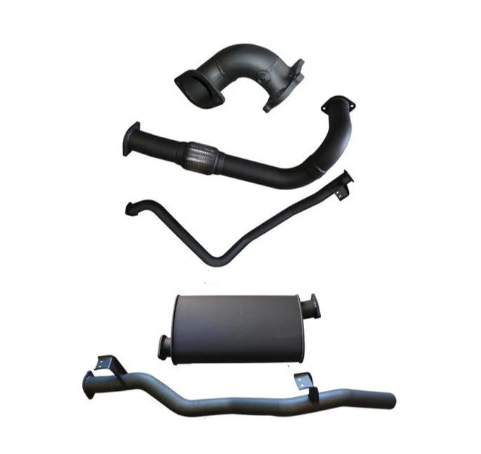 Manta | 3″ Turbo Back Exhaust System with Muffler to Suit CT26 Turbo | Toyota Landcruiser HZJ79 4.2L Diesel Ute 1999–2006