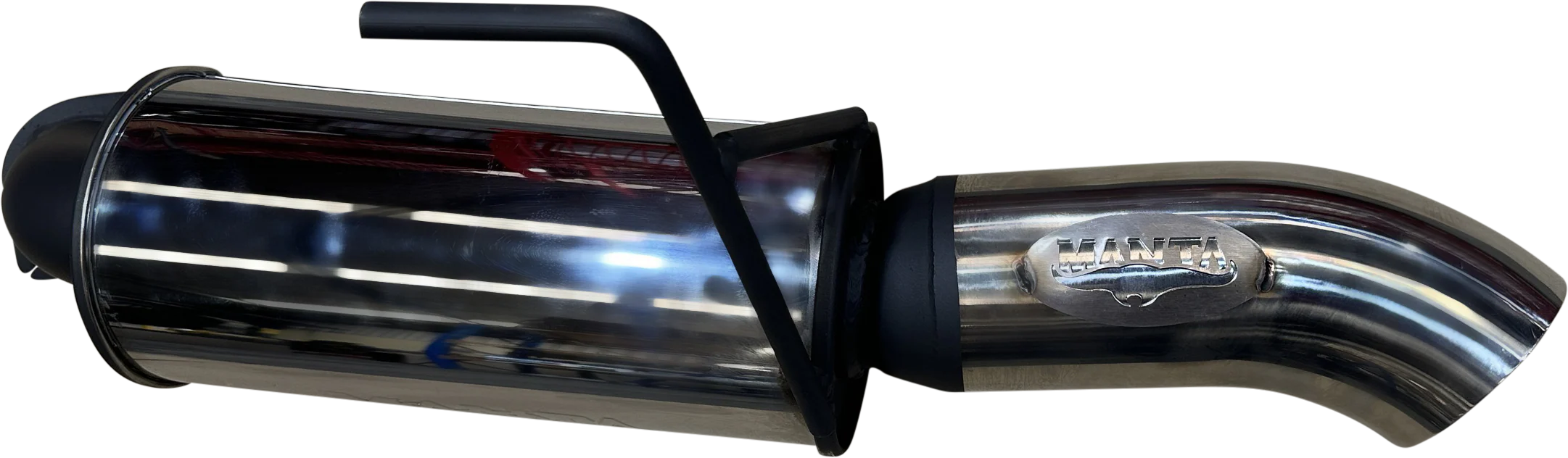 Manta | 3″ Rear Muffler with 4″ Dump Tip | Toyota Landcruiser 300 Series V6 FJA300R Wagon 2021–2025