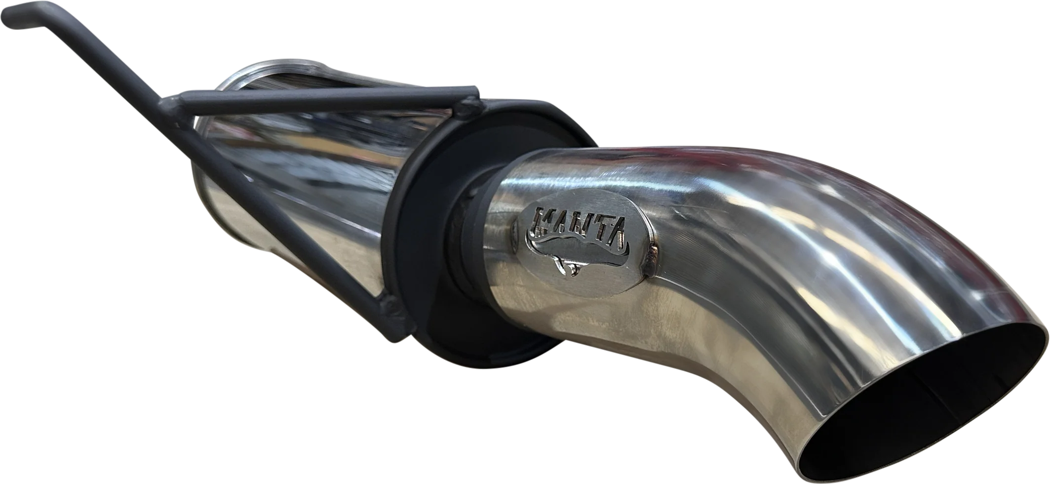 Manta | 3″ Rear Muffler with 4″ Dump Tip | Toyota Landcruiser 300 Series V6 FJA300R Wagon 2021–2025 - Image 3